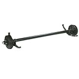 High-Capacity Axle Kit with Springs and Hubs
