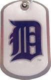 Detroit Tigers - MLB Enameled Logo Dog Tag Necklace