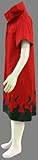 Mtxc Men's Naruto Cosplay Costume Uzumaki Naruto 6th Kid Size Small Red