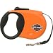 Harley-Davidson 16' Retractable Lead, Small, Color:Orange