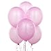Light Pink with Hearts 11" Matte Balloons (6 count)