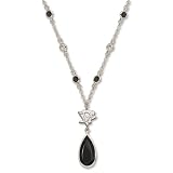 Pittsburgh Penguins Crystal Logo Necklace