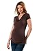 Where To Buy A Pea in the Pod Collection: Short Sleeve Cowl Neck Side Ruched Maternity T Shirt Shop