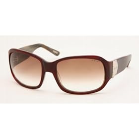 POLO RALPH LAUREN 5027 528/13 BURGUNDY/HORN BROWN GRADIENT PLASTIC SUNGLASSES.