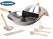 Joyce Chen 219987 Carbon Steel Wok Set 9-pc.