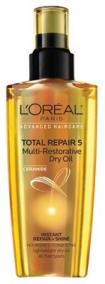 L'Oreal Paris Ceramide Total Repair 5 Multi-Restorative Dry Oil, 3.4 fl oz