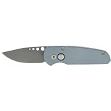 Pro-Tech - Runt 2, Grey Handle, Bead Blast Blade, Plain thumbnail