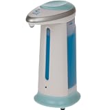 Automatic Soap Dispensers Hands Free Dispenser Liquid White Touch Sensor