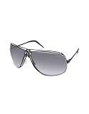 Roberto Cavalli - Roberto Cavalli Alcippe - RC Central Logo Metal Aviator Sunglasses black/smoke