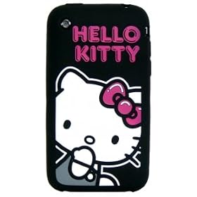 Loungefly Hello Kitty iPhone Cell-Phone Cover Black