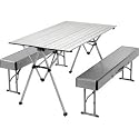 Eureka Table and Benches (Aluminum)