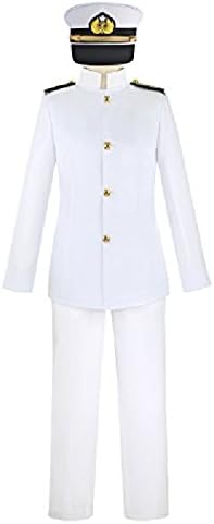 Kantai Collection style battleship Yamato Navy Admiral Cosplay