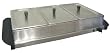 CucinaPro 1715 Buffet Server and Warming Tray with Stainless Steel Lids