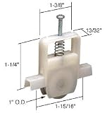 CRL Sliding Screen Door Bottom Roller 1 Nylon Wheel - Package
