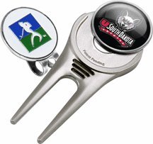 South Dakota Coyotes Divot Tool Hat Clip With Golf Ball Marker Of 2)