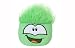 Disney's Club Penguin Green plush Puffle with coin code