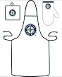 Seattle Mariners Grilling Apron Set - Baseball Sports Merchandise