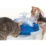 Catit Water Drinking Fountain With Food Bowl For Cats