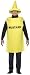 Unisex Adult Mustard Bottle Lightweight Costume (one size fits most)