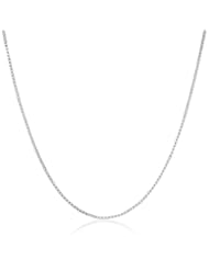 Duragold 14k Solid Gold Box Chain Necklace (.50mm)