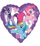 30" My Little Pony Heart Shape Balloon 30" My Little Pony Heart Shape Balloon