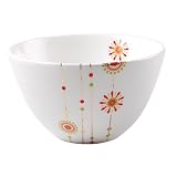 Ciroa Baubles Porcelain Decorated Salad / Serving Bowl