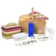 Maxam 28pc Picnic Set in Basket