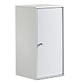 itso 1x2 Cube with Door - White