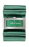 BCBG Plisse Fern Ribbon Green Dial Women's Watch #BG6237