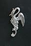 Phoenix Pewter Pin