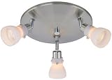 lite source director ii frost 3-lite ceiling lamp ls-17093ps-fro