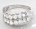 1.30 Carat Round Diamond Eternity Ring in 18ct Solid White Gold