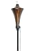 72 Inch Ground Torch (set Of 12) Shiny Copper Pltd