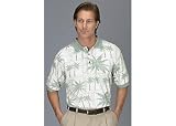 Windham Pointe Palm Batik Print Polo
