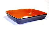 Piral 11 Inch x 8 Inch Rectangular Baker, Midnight Blue