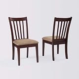 Stonegate Aged Brown Cherry Dining Side Chair, 19 Seat Height - 2 pcs in 1 carton by Powell