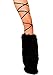 Roma Women's Metallic Stretch Thigh Wraps