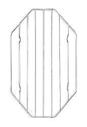 Harold Imports 10-by-6-Inch Roasting Rack