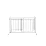 Richell High Freestanding Pet Gate, Standard, Origami White 31kJR8nysvL. SL160 Richell High Freestanding Pet Gate, Standard, Origami White