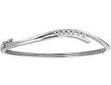 Diamond Bangle 1/3 (ctw) in White Gold