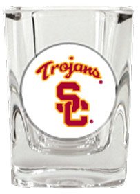 USC Trojans Square Shot Glass