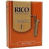 Rico Baritone Sax Reeds, 2.5 10-pack