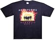 THE SCORPIONS - Flame Guys Humanity Tour - Black T-shirt
