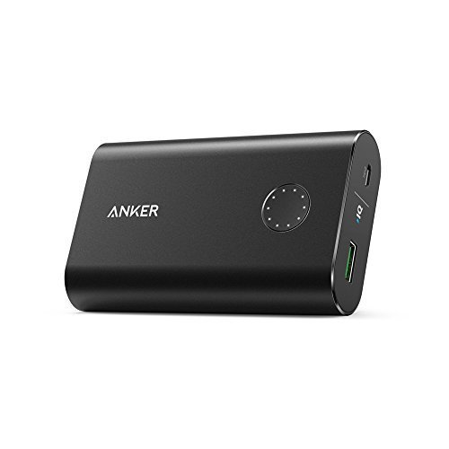 Anker PowerCore+ 10050mAh Qualcomm Quick Charge 3.0 Aluminum Power Bank with PowerIQ Technology