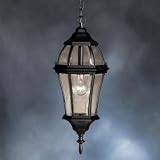 Kichler Lighting 9892BK Townhouse Outdoor Pendant, Black