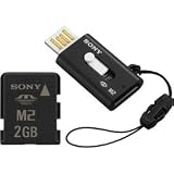 Sony MSA2GU2 2GB M2 Memory Stick Micro (Black)