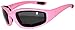 Womens Pink Padded Foam Motorcycle Biker Glasses Goggles 99% UV protection