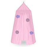 Pink FLOWER princess bed CANOPY bedroom home decor 