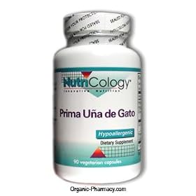Prima Una de Gato by Nutricology (90 Vegetarian Capsules) by 
