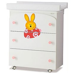 Roby Nursery Dresser And Changing Table by Azur